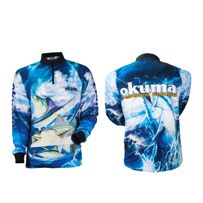 Okuma Gamefish Long Sleeve Shirt _ ~ – Solomons Tackle
