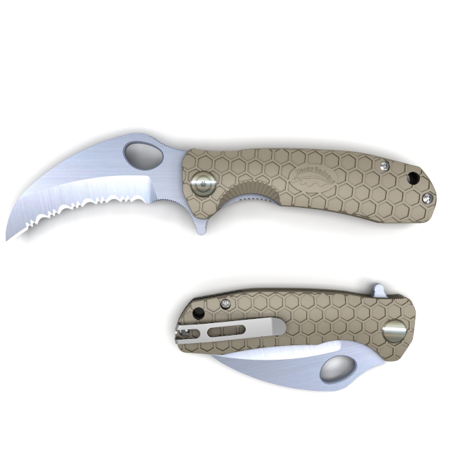 HONEY BADGER CLAW SMALL SERRTAED – Solomons Tackle