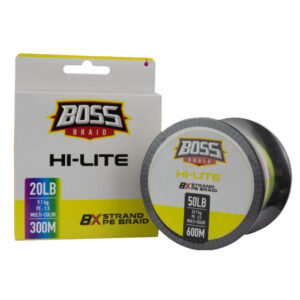 Sensation Boss Braid Slick 8 Strand Braided Line – 600m