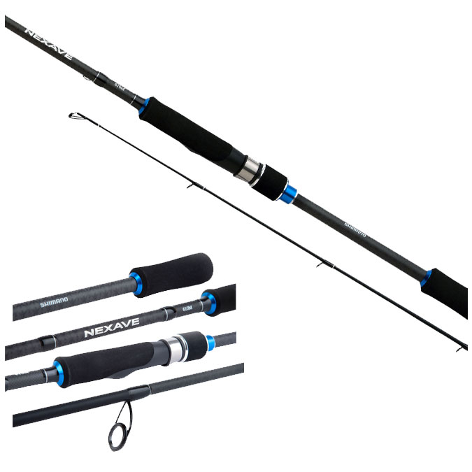 Shimano Nexave Spinning Bass Rod (2 Piece) – Solomons Tackle