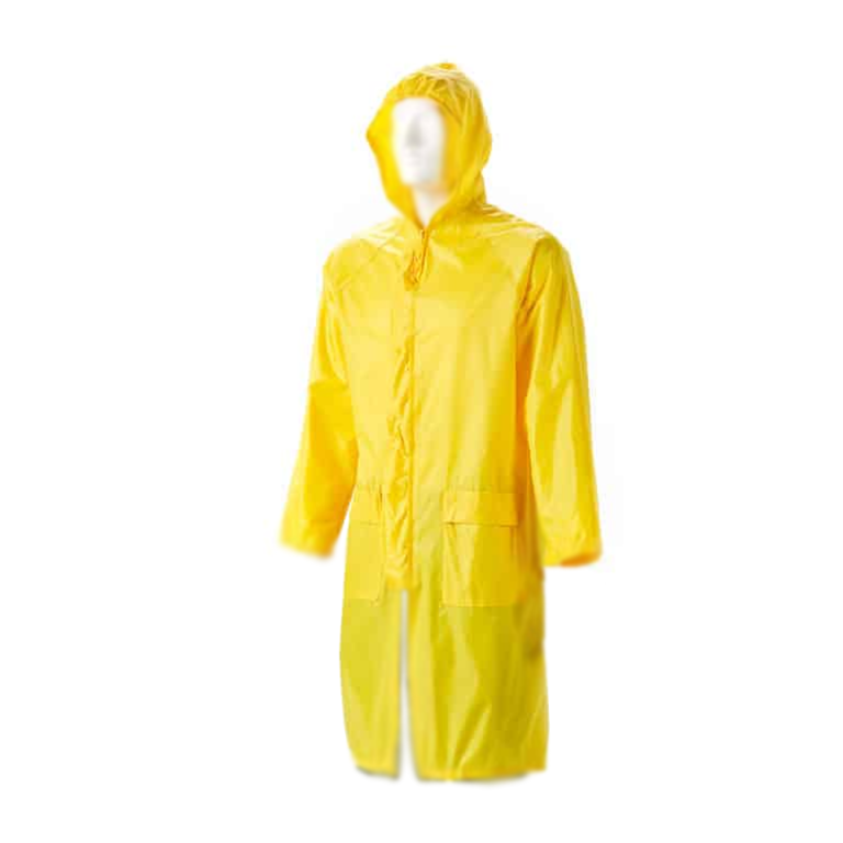 Rubberized Yellow Rain Coat - Solomons Tackle