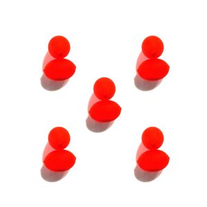 ADR RED FLOATS FOR TRACES OVAL/MED