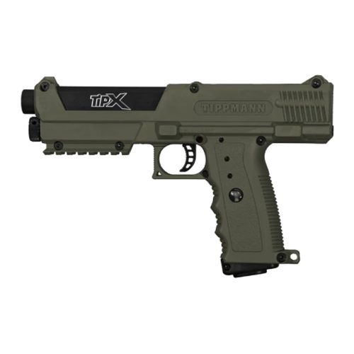 Tippmann TiPX Pistol Paintball Gun - Army Green for paintball enthusiasts in South Africa.