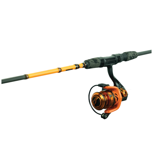 Okuma Jaw + Balance Spinning 6.6ft Combo with carbon composite body and smooth stainless steel bearings, designed for South African anglers.