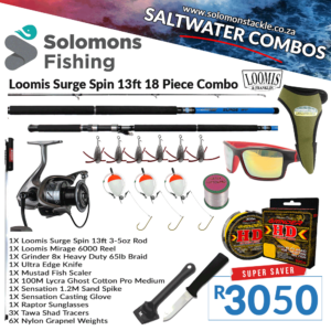 Loomis Surge Spin 13ft 18 Piece Combo