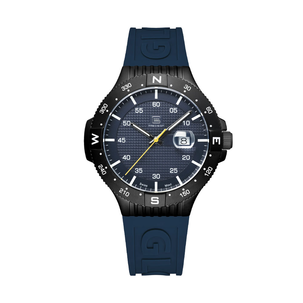 Glock Watch GW-15-2-22 with blue dial and silicone strap for active use in South Africa
