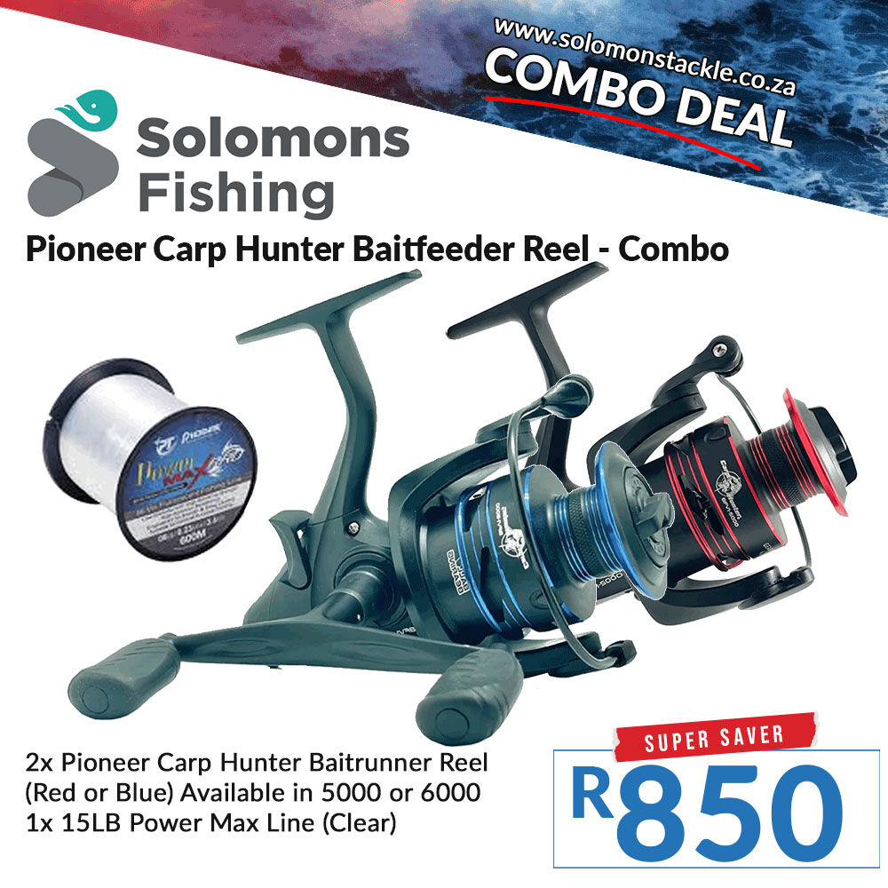 Pioneer Carp Hunter V1 Baitfeeder Reel - Combo Deal