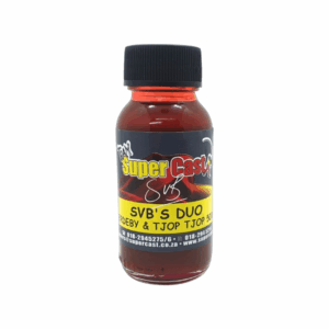 Super Cast SVB Duo 50ml Concentrates for fishing in South Africa – bait booster bottles