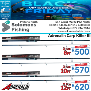 Adrenalin Carp Killer III 10ft Rod Combo