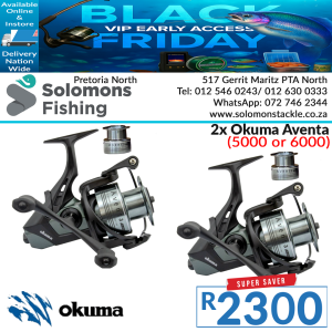 Okuma Aventa 6000 Baitrunner Reel Combo