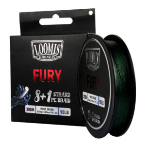 Loomis & Franklin Fury 8+1 PE Braided Line – 300m