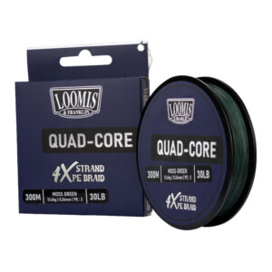 Loomis & Franklin Quad Core 4X Braided Line – 300m