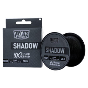 Loomis & Franklin Shadow 8X Braided Line – 300m