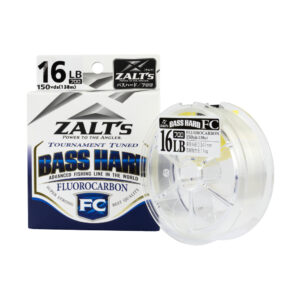 Zalts Bass Hard Fluorocarbon Line– 150yds