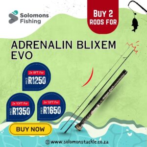 Adrenalin Blixem EVO 12ft Carp Rod – Double Deal