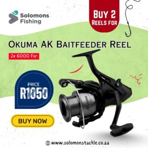 Okuma AK 6000 Carp Reel – Double Deal