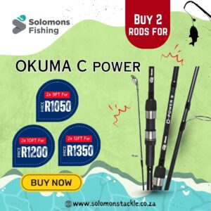 Okuma C Power 12ft Carp Rod – Double Deal