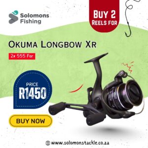 Okuma Longbow XR 555 Carp Reel – Double Deal