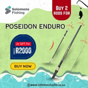 KingFisher Poseidon Enduro 12ft Carp Rod – Double Deal