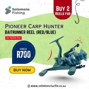 Carp Hunter (Blue) 5000 Carp Reel – Double Deal