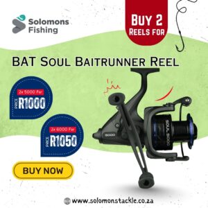BAT Soul (Black) 5000 Carp Reel – Double Deal