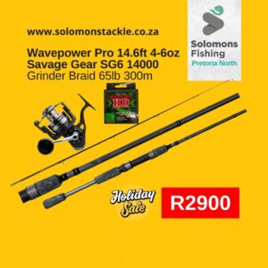 Okuma Wave Power Pro Surf 14.6ft - 4-6oz Combo