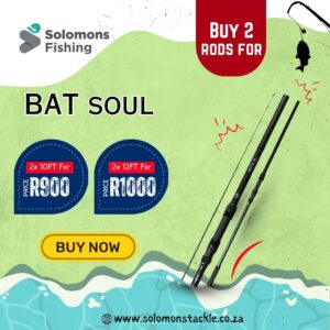 BAT Soul (Black) 10ft Carp Rod – Double Deal