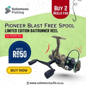 Pioneer Blast Limited Edition (Camo) 5000 Carp Reel – Double Deal