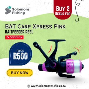 BAT Carp Xpress (Pink) 5000 Carp Reel – Double Deal