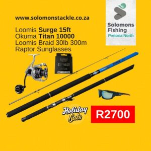 Loomis & Franklin Surge Blue 15ft Combo