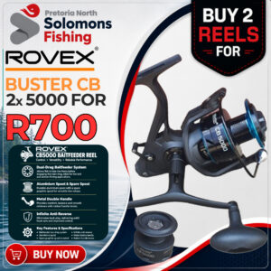 Rovex CB5000 Baitfeeder Reel – Double Deal