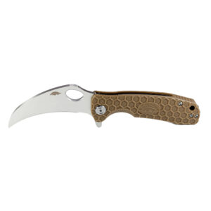 Honey Badger Claw Plain - Medium Tan Knife
