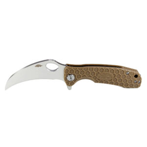 Honey Badger Claw Plain - Small Tan Knife