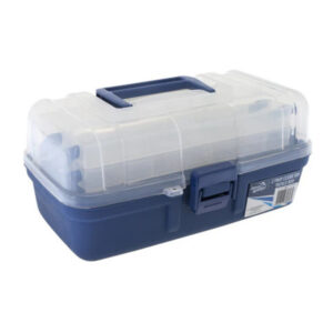 Jarvis Walker 2 Tray Clear-Top Tackle Box