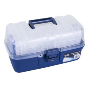 Jarvis Walker 3 Tray Clear-Top Tackle Box