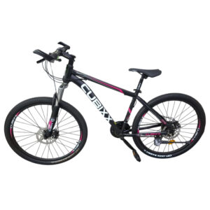 Cubixx MT16 26-Inch Mountain Bicycle 17" Frame – Black/Pink