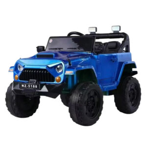 Jeep Blue - Electric Kiddies Cart