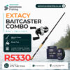 Okuma Extasy Baitcaster Combo – 7.10ft Rod (40lb Braid)