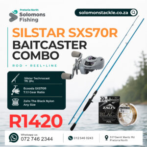 Silstar/Ecooda Baitcaster Combo (12lb Line)