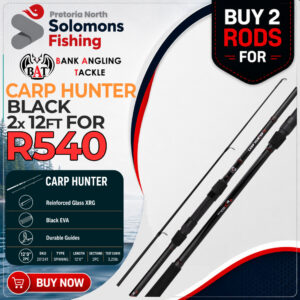 BAT Carp Hunter Black 12ft – Double Deal