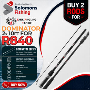 BAT Carp Dominator 10ft Carp Rod – Double Deal