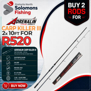 Adrenalin Carp Killer 10ft Carp Rod – Double Deal