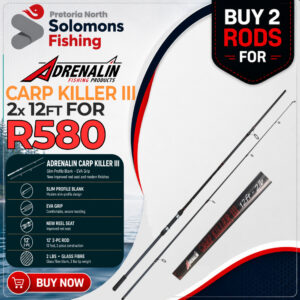 Adrenalin Carp Killer 12ft Carp Rod – Double Deal