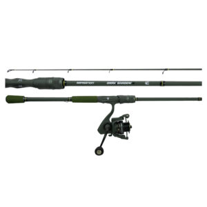 Sensation Dark Shadow II Olive Green Spinning Combo