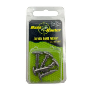 Bass Hunter Shiver Bomb Weight Assortment – 5 Piece Pack